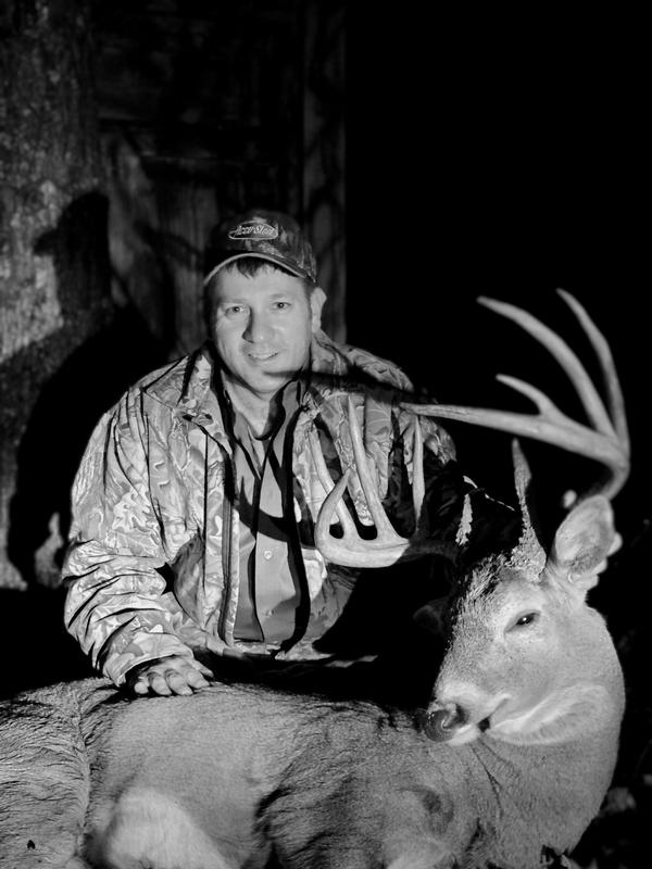 David Nally with his BBBC trophy buck