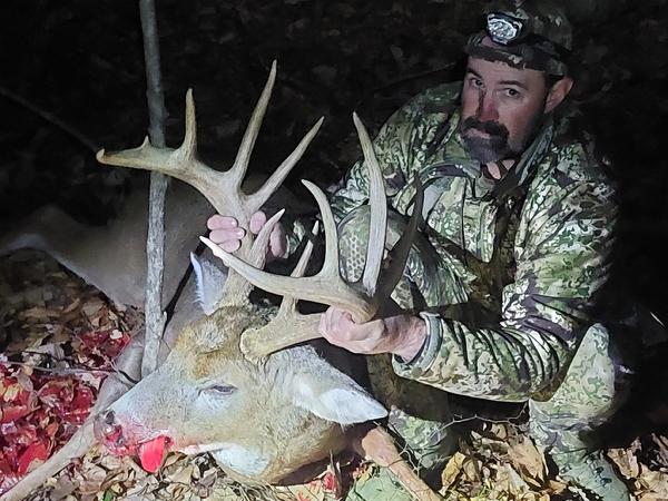 Sean Hoop with his BBBC trophy buck