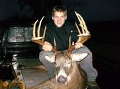 Morgan Yinger with BBBC trophy buck