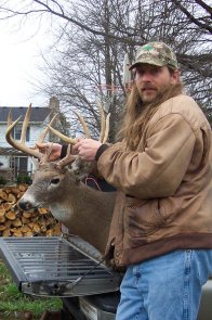 Nathan Reader with BBBC trophy buck