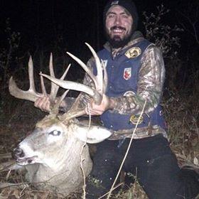 Daniel Lamb with BBBC trophy buck