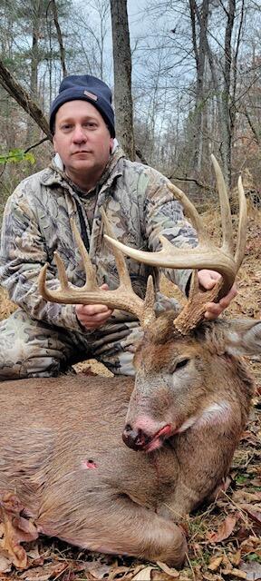 David Nally with BBBC trophy buck
