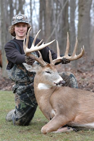 Adam Bouch with BBBC trophy buck