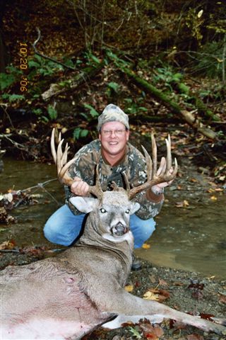 Jim Cook with BBBC trophy buck