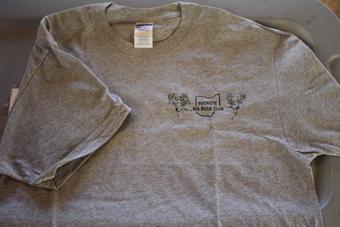 T-Shirt — Sport Grey Jerzees (Left Chest Logo)
