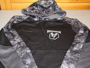 Hoodie — Black / Grey with Camo Panels