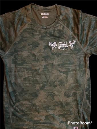 Short Sleeve Shirt — Green Subtle Camo