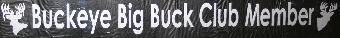“Buckeye Big Buck Club Member” Sticker
