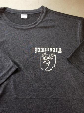 Short Sleeve Tee — Heather Black (Single Buck)