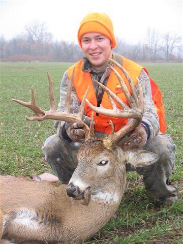Matt Brunswick with BBBC trophy buck