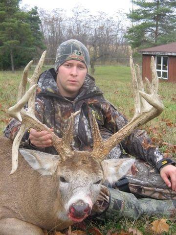 Matt Brunswick with BBBC trophy buck