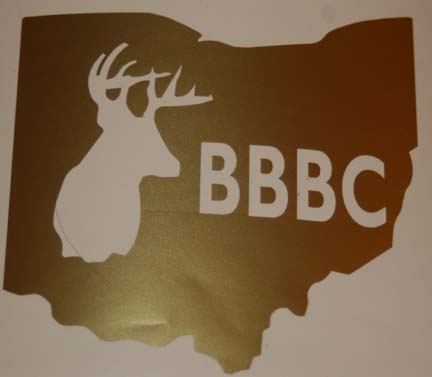 Single Buck Window Sticker (Vintage Style)