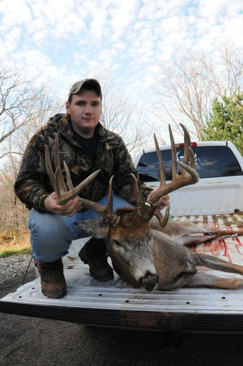 Robert Miller with BBBC trophy buck
