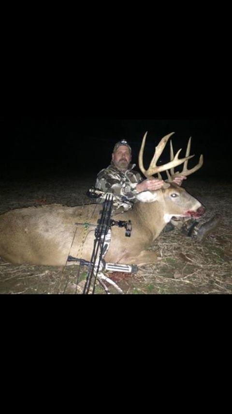 John Collins with BBBC trophy buck