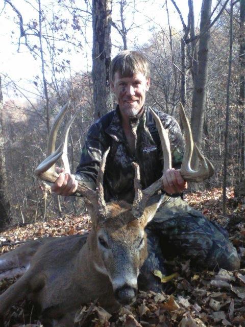 Peter Hammar with BBBC trophy buck