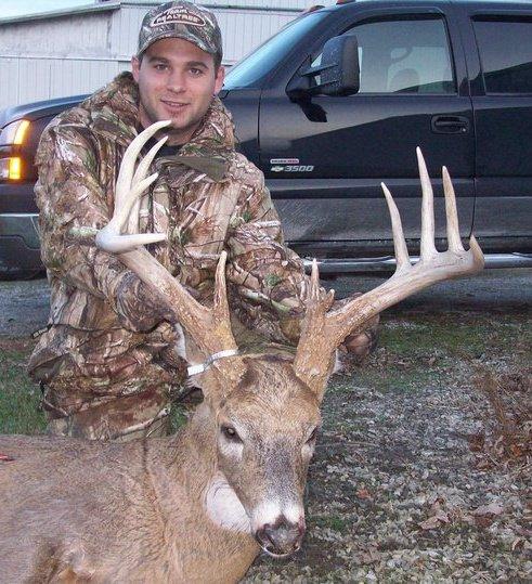 Chad Rosebrook with BBBC trophy buck