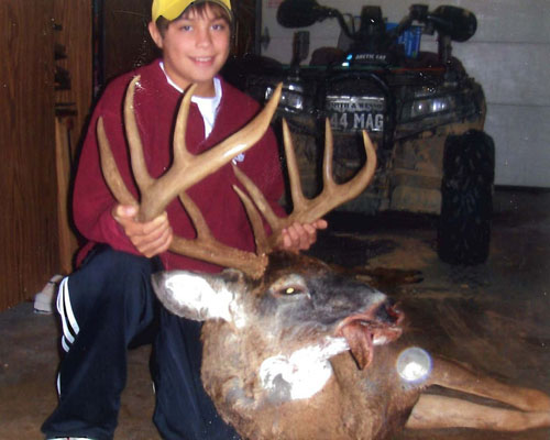 Ryan J. Espinoza with BBBC trophy buck