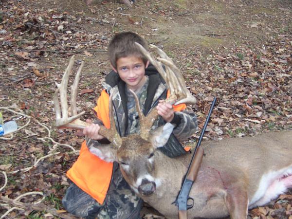Alek Muladore with BBBC trophy buck