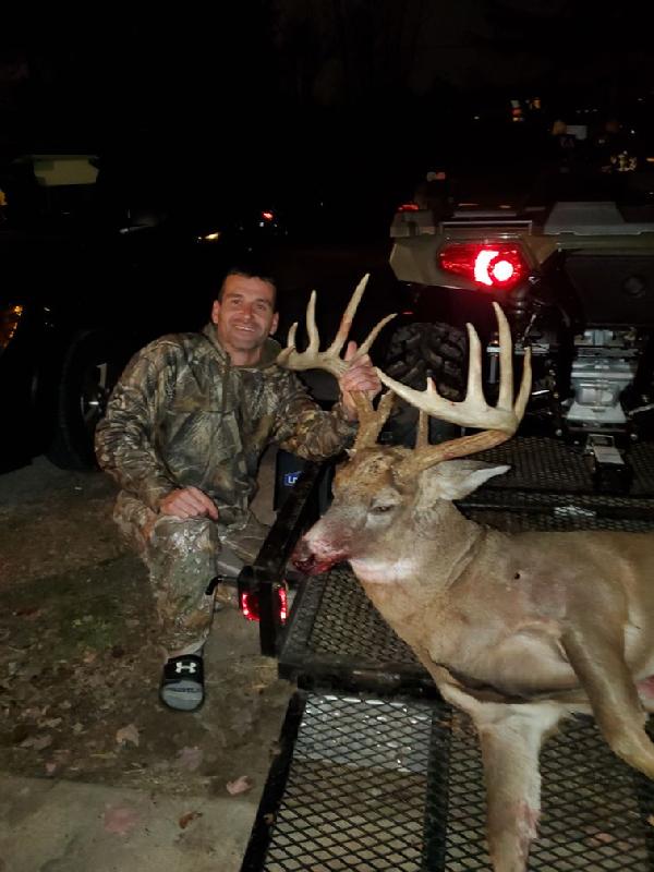 Charles Pelland Jr. with BBBC trophy buck