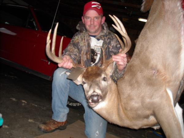 Derek Wehinger with BBBC trophy buck