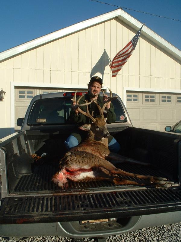 James Carey with BBBC trophy buck
