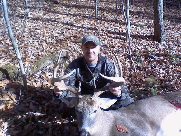 Jeremy Woodarski with BBBC trophy buck
