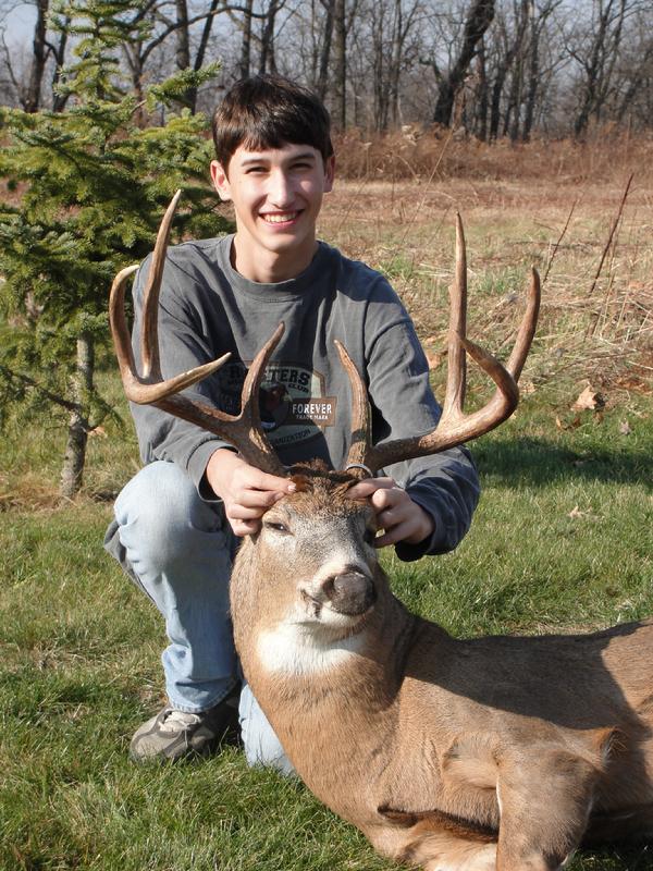 John Tomchak with BBBC trophy buck