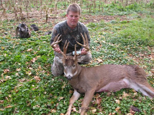Mark Leaming with BBBC trophy buck