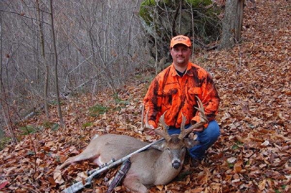 Michael Poorman with BBBC trophy buck