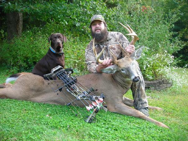 Michael Charles Irwin with BBBC trophy buck