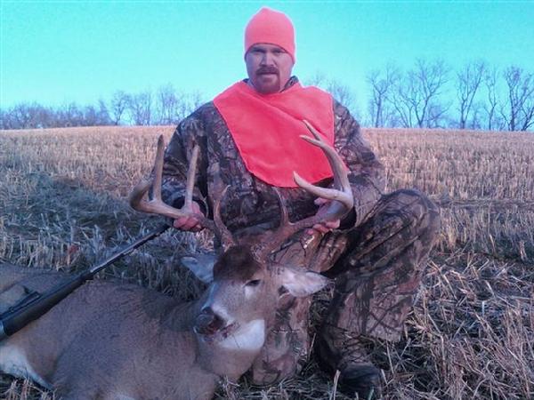 Shawn Mahoney with BBBC trophy buck
