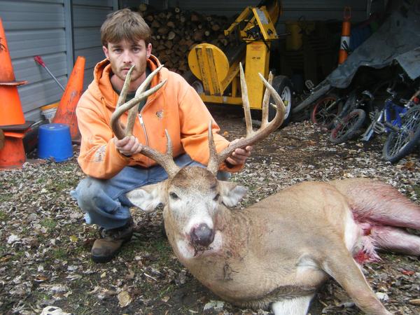 Brian Oliver with BBBC trophy buck