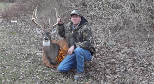 Chad Patrick with BBBC trophy buck