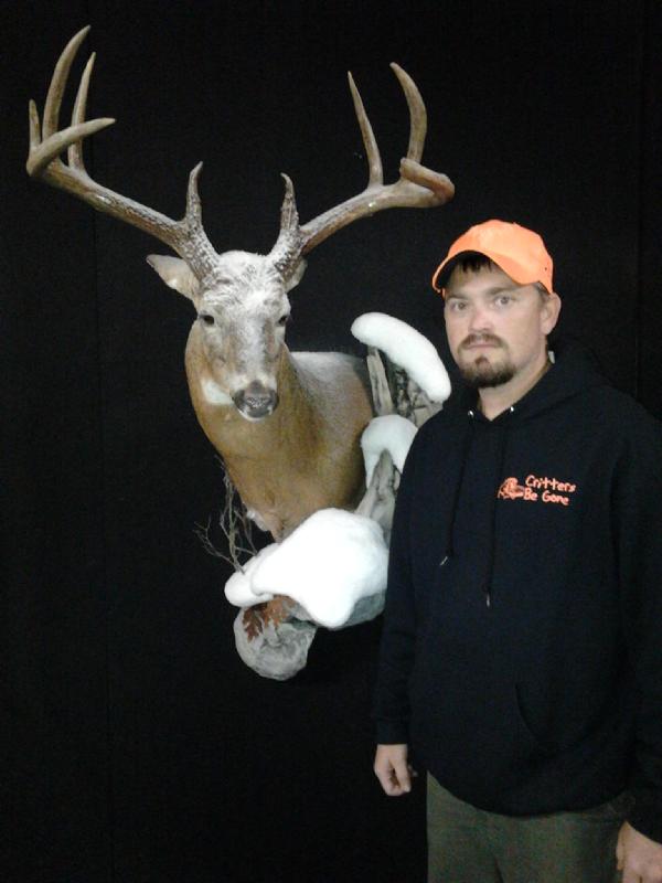 Christopher Meyer with BBBC trophy buck