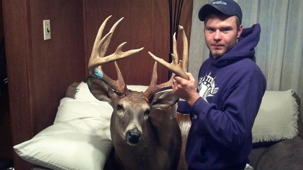 Cody Whitworth with BBBC trophy buck