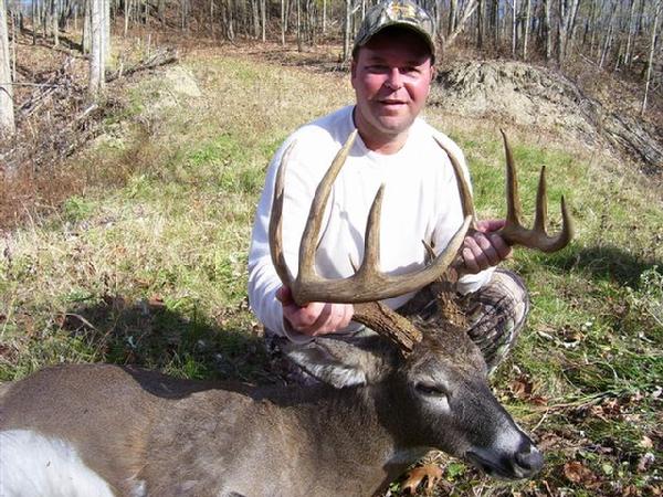 Douglas Pliszka with BBBC trophy buck