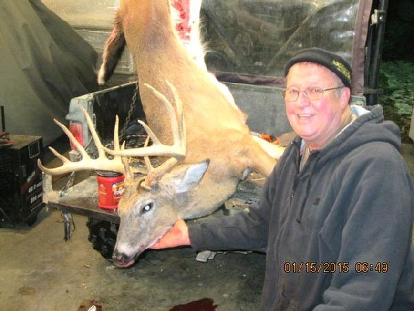 Ed Campbell with BBBC trophy buck