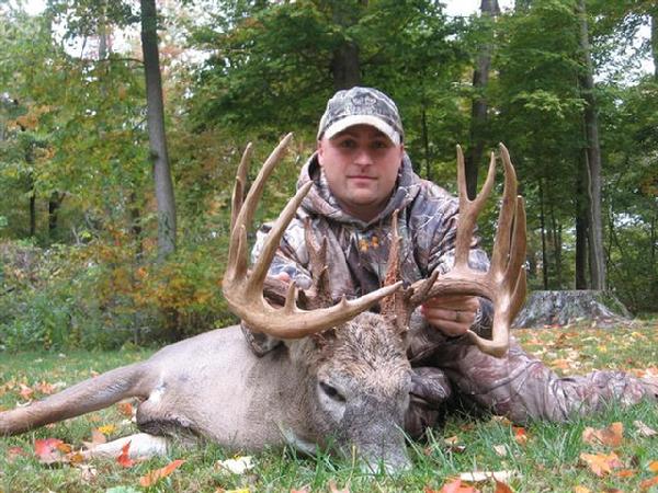 Eric Winkler with BBBC trophy buck