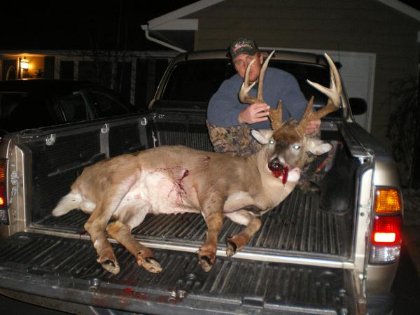 Joe Johnston with BBBC trophy buck