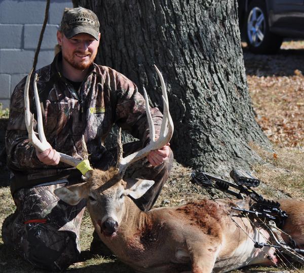 John Adams with BBBC trophy buck