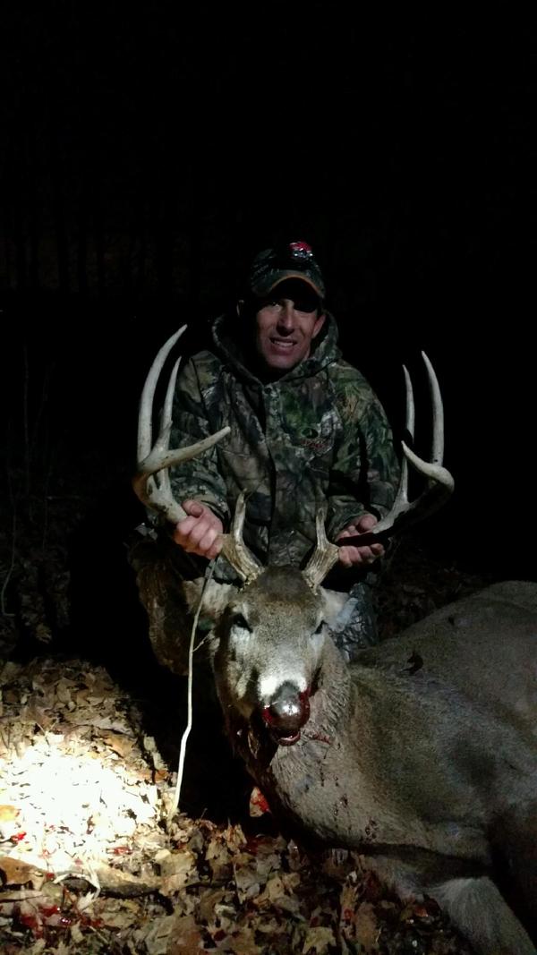 Jonathan Lambert with BBBC trophy buck