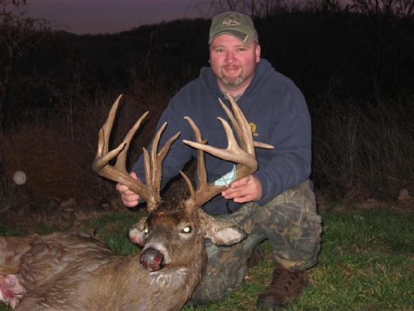 Brian Martin with BBBC trophy buck
