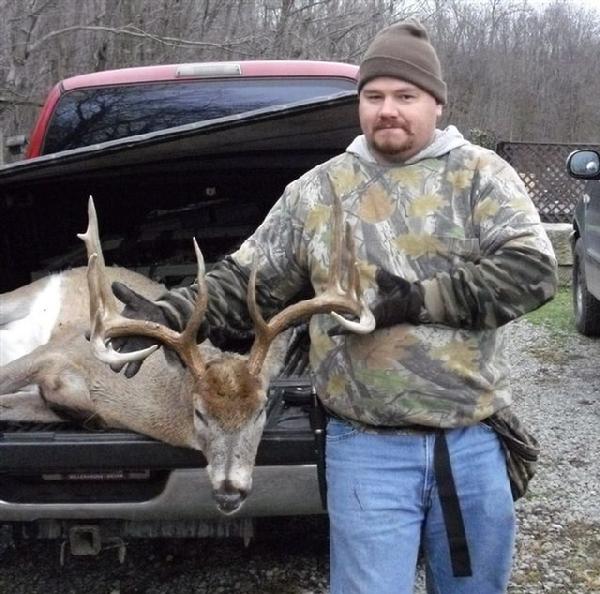 Michael Wallick with BBBC trophy buck
