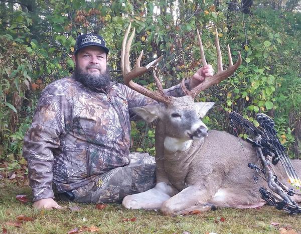 Michael Charles Irwin with BBBC trophy buck