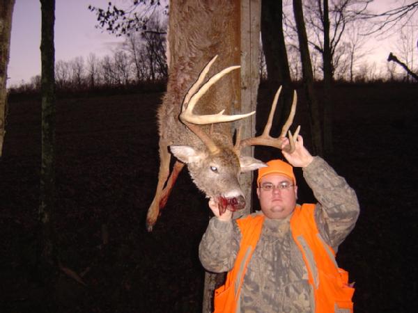 Mike Castor with BBBC trophy buck