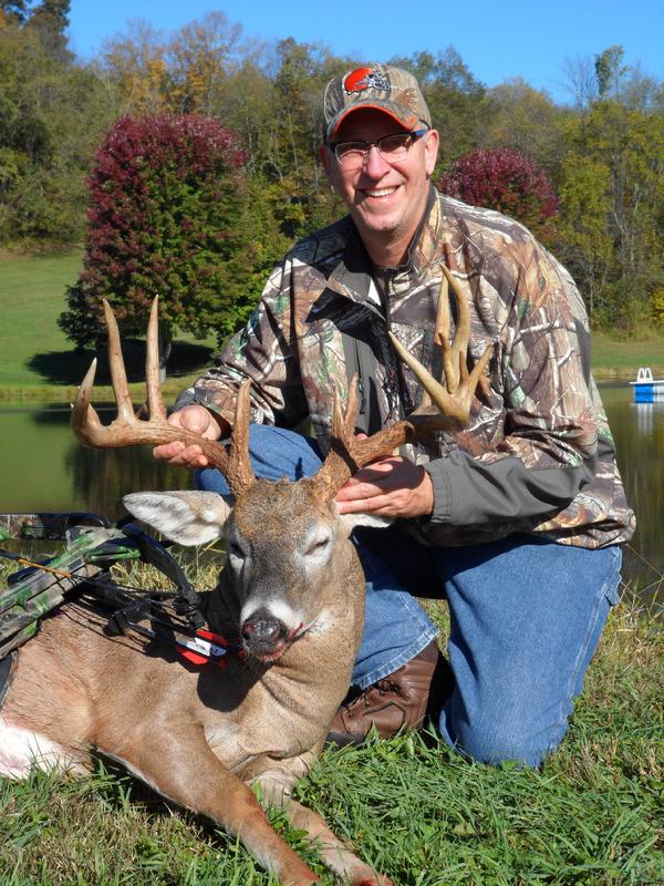 Randy Bruback with BBBC trophy buck