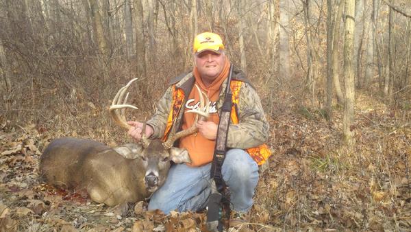 Robert A. Priest with BBBC trophy buck