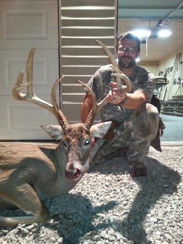 Russell Gatten with BBBC trophy buck