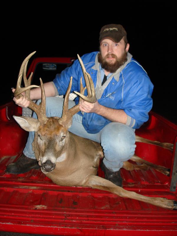Shawn Holloway with BBBC trophy buck