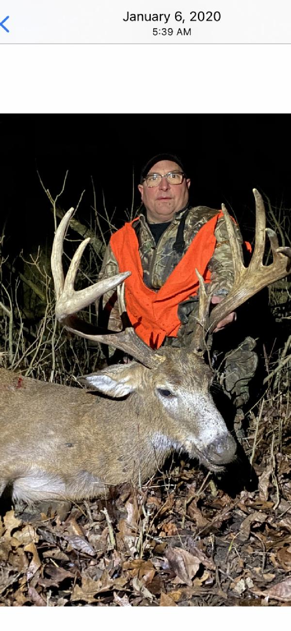 Steve Papenhagen with BBBC trophy buck